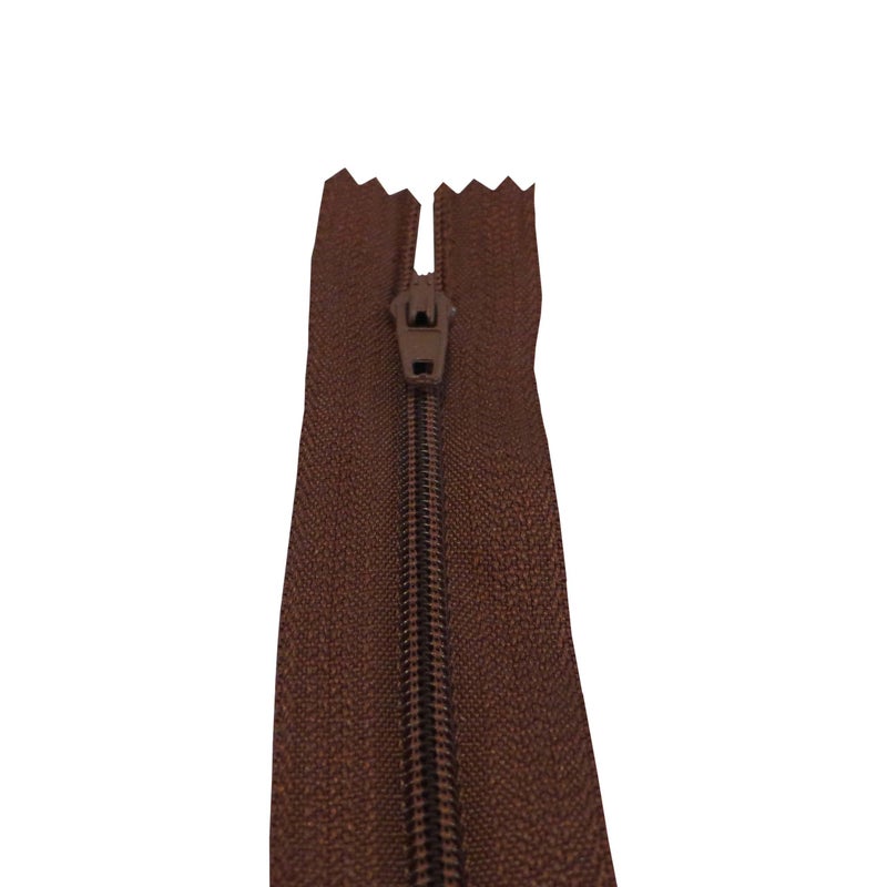 Seeking ROAM Standard Zippers, Nylon Coil, 2 Pieces (Brown, 16"" Inch) - Image 2
